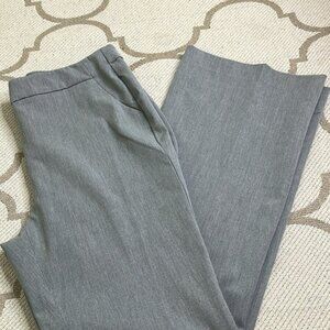 ✨ Chico’s So Slimming Trousers, Size 10 (Chico 1.5) Gray Wide Leg pants